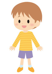笑顔の男の子