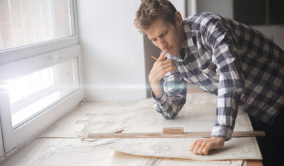 studying at the engineering courses to get the diploma and pass exam