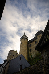 Obraz premium Vitré is a beautiful tourist destination in Brittany, France, with its famous castle