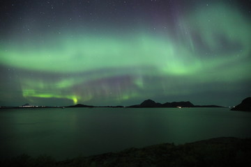 Nordlicht Aurora Borealis in Norwegen