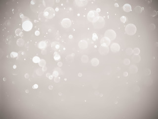 Abstract bokeh lights with soft light background illustration.