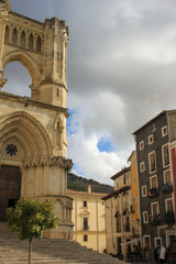 Fototapeta na wymiar cathedral of cuenca spain