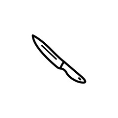 Vector illustration, knife icon design