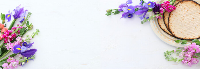 Pesah celebration concept (jewish Passover holiday)