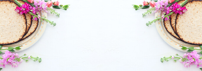 Pesah celebration concept (jewish Passover holiday)