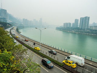 Chongqing, China - January 3, 2020 : Chongqing City