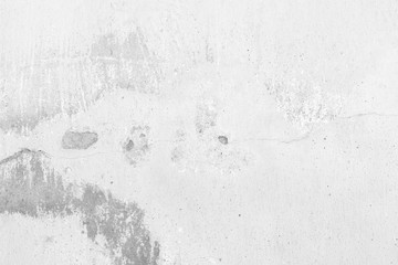 white wall and dirty texture and background with copy space.