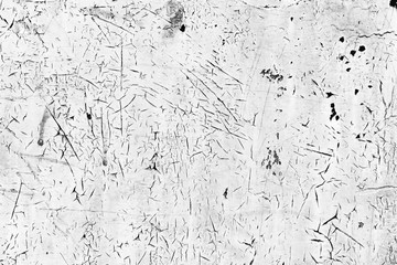 Texture of a metal wall with cracks and scratches which can be used as a background