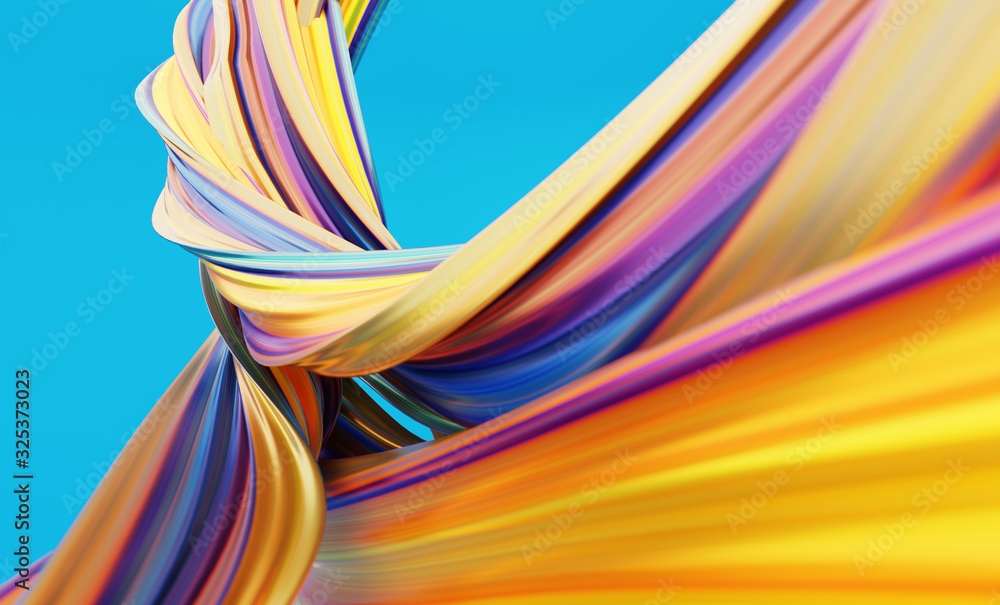 Poster modern colorful flow background for your design project. wave liquid shape .