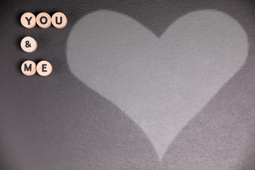 You & Me mit Herz