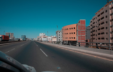City escape of Jeddah City, wide view Jeddah, Saudi Arabia, 2020