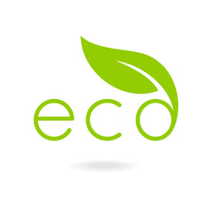 Eco-icons. Caption eco.