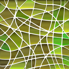 abstract vector stained-glass mosaic background