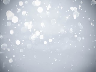 Obraz premium Abstract bokeh lights with soft light background illustration.
