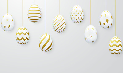Happy easter background design Vector illustration greeting card advertisement promotion poster leaflet web banner article