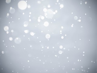 Abstract bokeh lights with soft light background illustration.