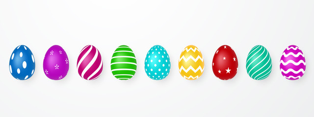 Happy easter background design Vector illustration greeting card advertisement promotion poster leaflet web banner article