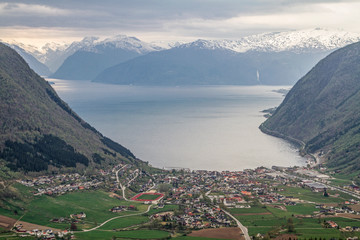 Aussicht auf den Sognefjord