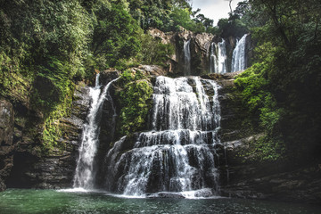 Fototapeta na wymiar Llano de Cortes waterfall near Bagaces, Costa Rica