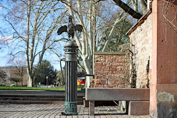 Brunnen an der Nikolauskapelle