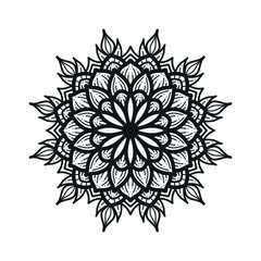 illustration of mandala art decoration