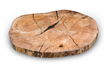 wooden tabel/furniture from an oak root or oak slab