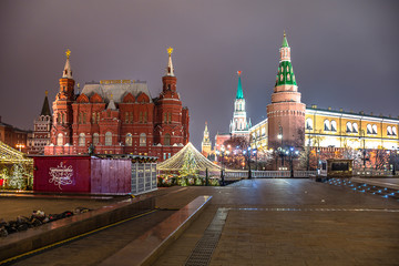 Obraz premium Red square in Moscow, Russia