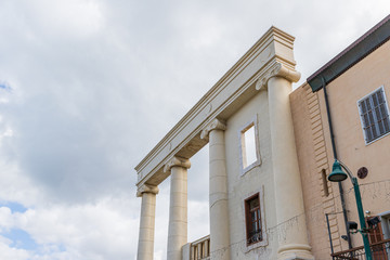 The Tourist Information Center buildlig in old Yafo in Israel