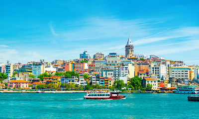 City and Galata Tower