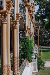 Naklejka premium summer landscapes of a european city