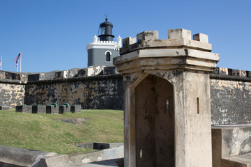 Fototapeta na wymiar Puerto Rico Fort