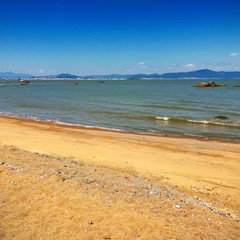 beach and sea