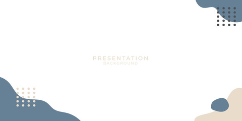 Vintage abstract covers set, minimal memphis presentation design. Colorful geometric memphis background, vector illustration for presentation slide design.