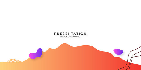 Modern liquid abstract element shape memphis style design fluid vector colorful illustration. Banner simple shape template for presentation, flyer, brochure isolated on white background. Memphi 