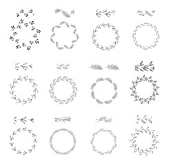 Laurels and wreaths.