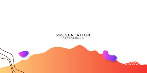 Modern liquid abstract element shape memphis style design fluid vector colorful illustration. Banner simple shape template for presentation, flyer, brochure isolated on white background. Memphi 