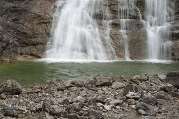 Wasserfall Jachenau Walchsensee Alpen Bayern