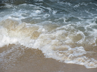 Fototapeta na wymiar sea waves background