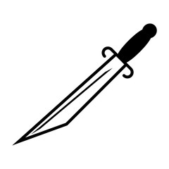 dagger icon vector