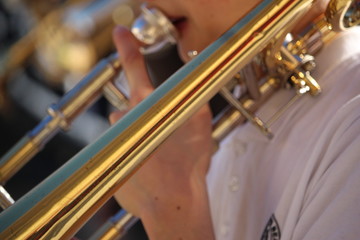 Obraz na płótnie Canvas trompetiste