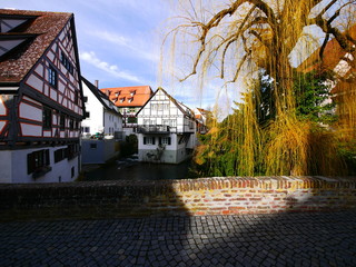 Ulm, Deutschland: Ein Bezugspunkt im Fischerviertel
