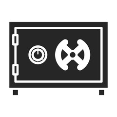 Door of storage vector icon.Black vector icon isolated on white background door of storage .
