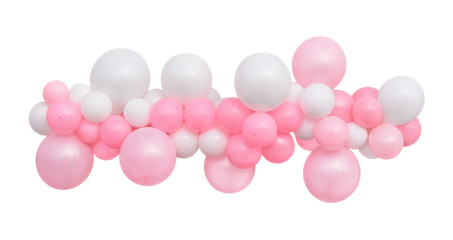 Balloons Garland isolated on a white background