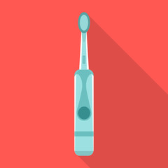 Tooth brush vector icon.Flat vector icon isolated on white background tooth brush .