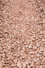 Hardcore sub base, aggregate texture background, UK