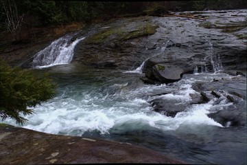 waterfall in forest