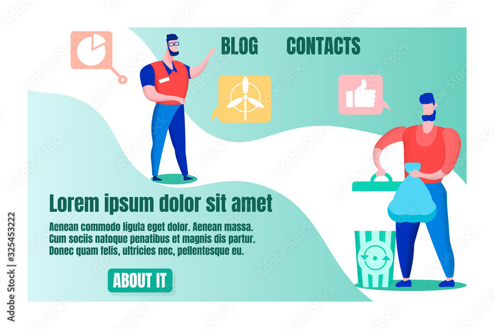 Fototapete man auditors in uniform. website functions. financial audit. business solutions. vector illustration