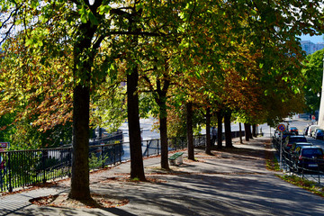 Naklejka premium Park in Lausanne