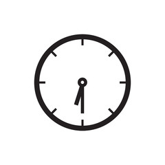 clock icon vector