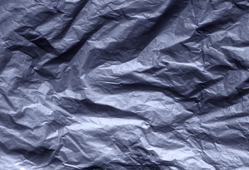 crumpled dark gray paper texture